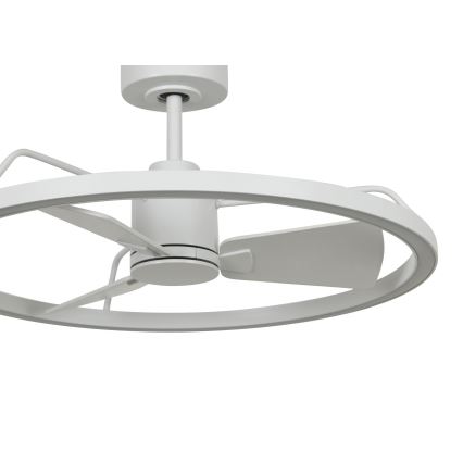 Lucci Air 21612286 - LED Димируем таванен вентилатор CESSNA LED/36W/230V 3000/4000/5000K бял + дистанционно управление