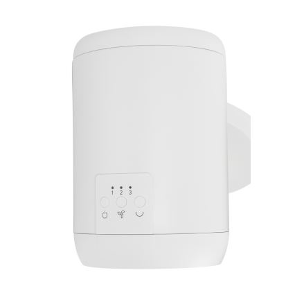 Lucci Air 21612549 - Стенен вентилатор JET 32W/230V бял + дистанционно управление