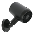 Lucci Air 21612649 - Стенен вентилатор JET 32W/230V черен + дистанционно управление