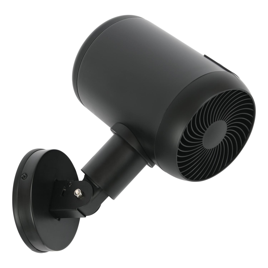 Lucci Air 21612649 - Стенен вентилатор JET 32W/230V черен + дистанционно управление