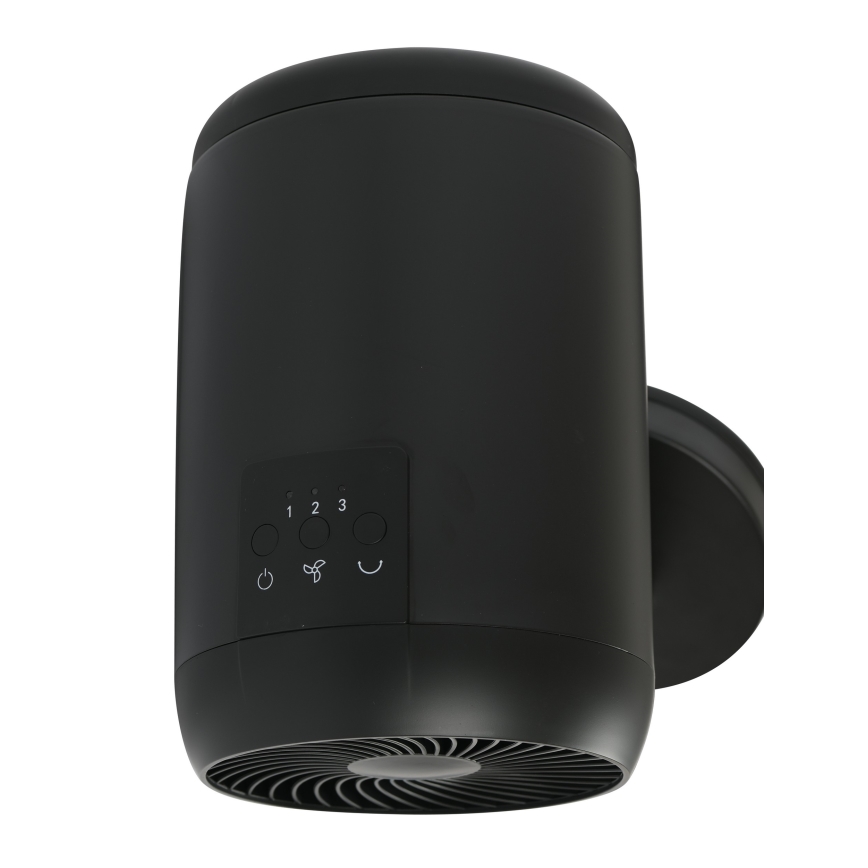 Lucci Air 21612649 - Стенен вентилатор JET 32W/230V черен + дистанционно управление
