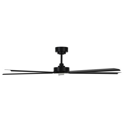 Lucci air 21616149 - Вентилатор за таван MONZA IP55 черен + дистанционно управление