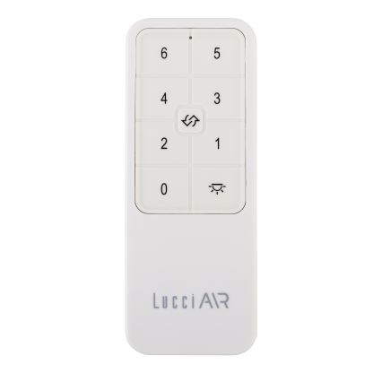Lucci air 21616349 - Вентилатор за таван POLIS IP55 черен + дистанционно управление