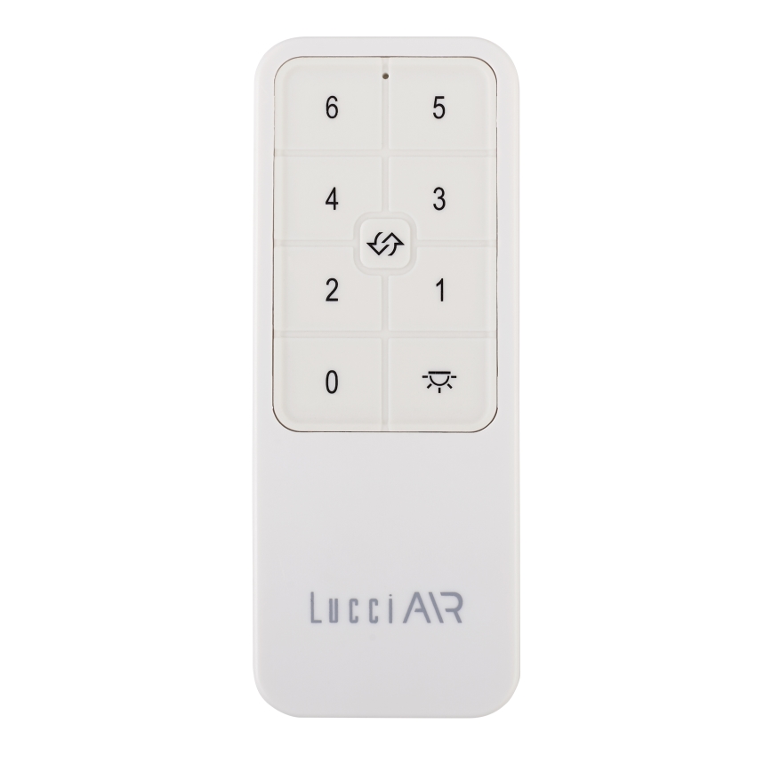 Lucci air 21616349 - Вентилатор за таван POLIS IP55 черен + дистанционно управление