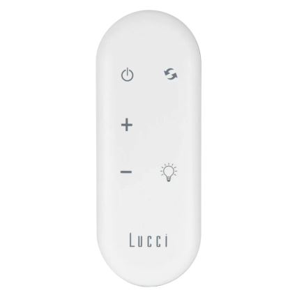 Lucci Air 21617049 - LED димируем таванен вентилатор OSPREY 1xGX53/12W/230V Ø 132 см бял + дистанционно управление