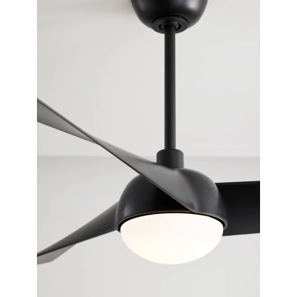 Lucci Air 21617149 - LED таванен вентилатор OSPREY с регулируема яркост 1xGX53/12W/230V Ø 132 см, черен + дистанционно управление