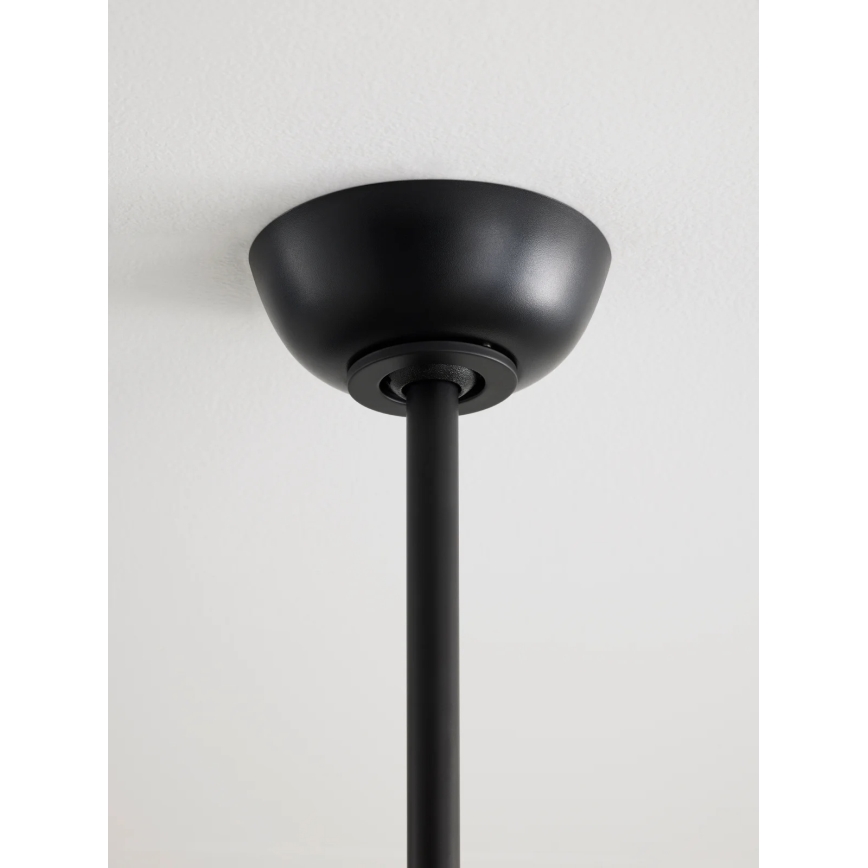 Lucci Air 21617149 - LED таванен вентилатор OSPREY с регулируема яркост 1xGX53/12W/230V Ø 132 см, черен + дистанционно управление