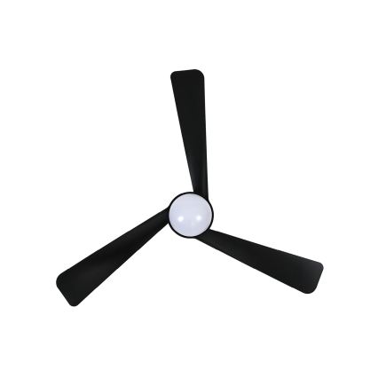 Lucci Air 21617149 - LED таванен вентилатор OSPREY с регулируема яркост 1xGX53/12W/230V Ø 132 см, черен + дистанционно управление