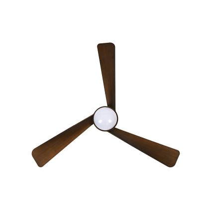 Lucci Air 21617249 - LED таванен вентилатор OSPREY с възможност за димиране 1xGX53/12W/230V диам. 132 см бронзов + дистанционно управление