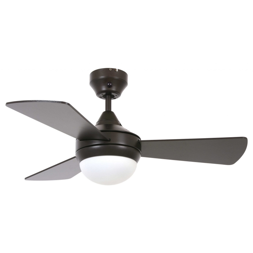 Lucci Air 512311 - Таванен вентилатор AIRLIE HUGGER 2xE27/15W/230V дървесен/кафяв Ø 91 см + дистанционно управление