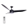 Lucci air 512910 - LED Вентилатор за таван AIRFUSION NORDIC LED/20W/230V черен + дистанционно управление