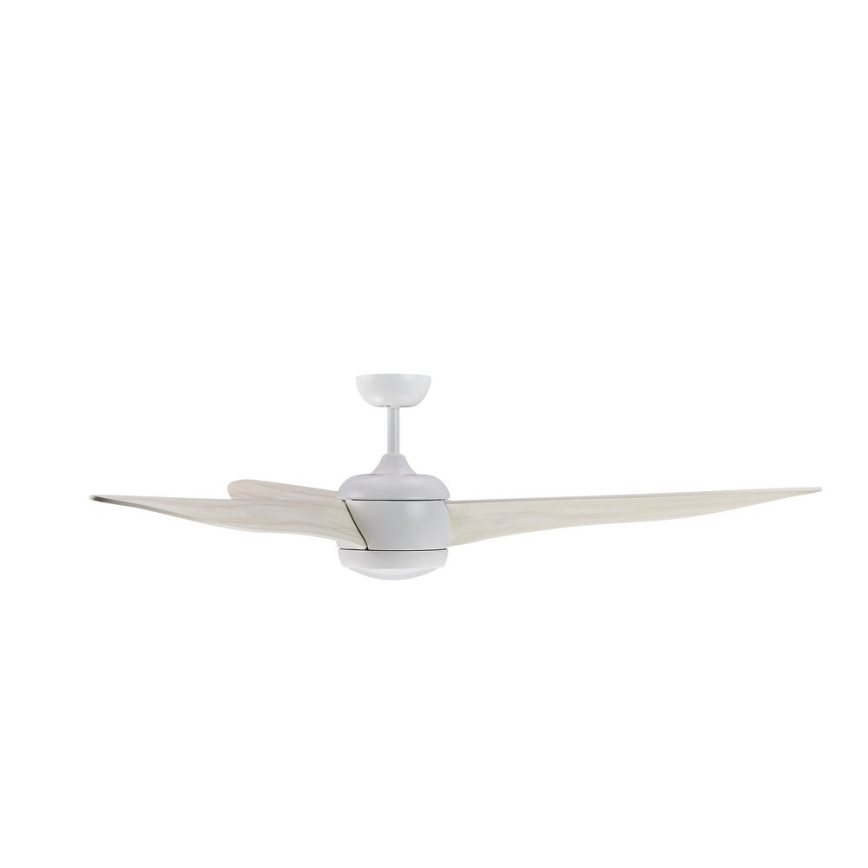 Lucci air 512911 - LED таванен вентилатор AIRFUSION NORDIC LED/20W/230V дърво/бял Ø 142 cm + дистанционно управление