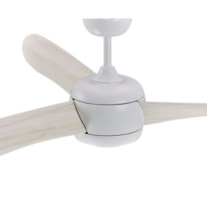 Lucci air 512911 - LED Вентилатор за таван AIRFUSION NORDIC LED/20W/230V дърво/бял + дистанционно управление