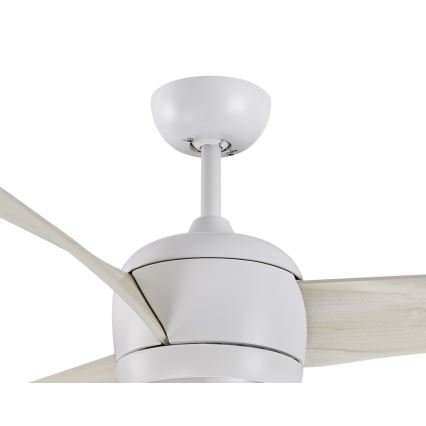 Lucci air 512911 - LED Вентилатор за таван AIRFUSION NORDIC LED/20W/230V дърво/бял + дистанционно управление
