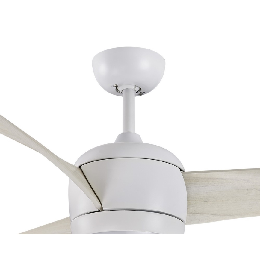 Lucci air 512911 - LED Вентилатор за таван AIRFUSION NORDIC LED/20W/230V дърво/бял + дистанционно управление