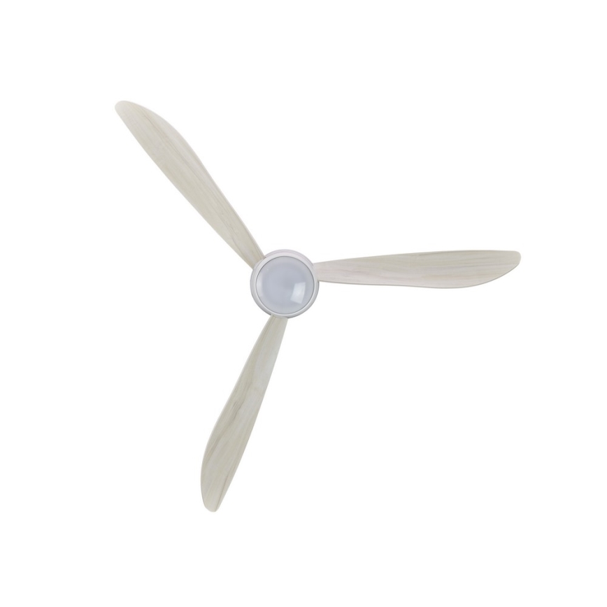 Lucci air 512911 - LED Вентилатор за таван AIRFUSION NORDIC LED/20W/230V дърво/бял + дистанционно управление
