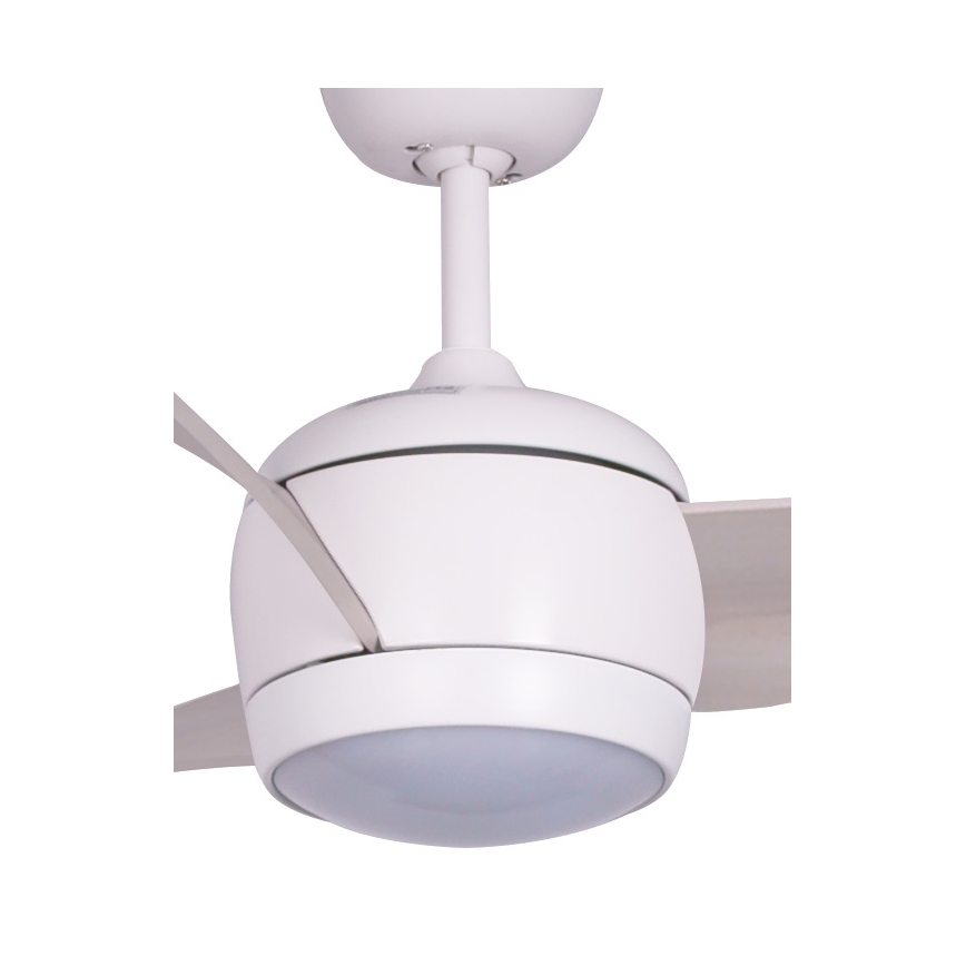 Lucci air 512911 - LED Вентилатор за таван AIRFUSION NORDIC LED/20W/230V дърво/бял + дистанционно управление