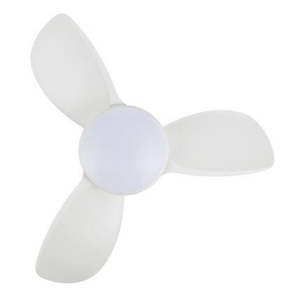Lucci air 513071 - LED Димируем таванен вентилатор SYROS LED/18W/230V 3000/4000/6000K бял + дистанционно управление