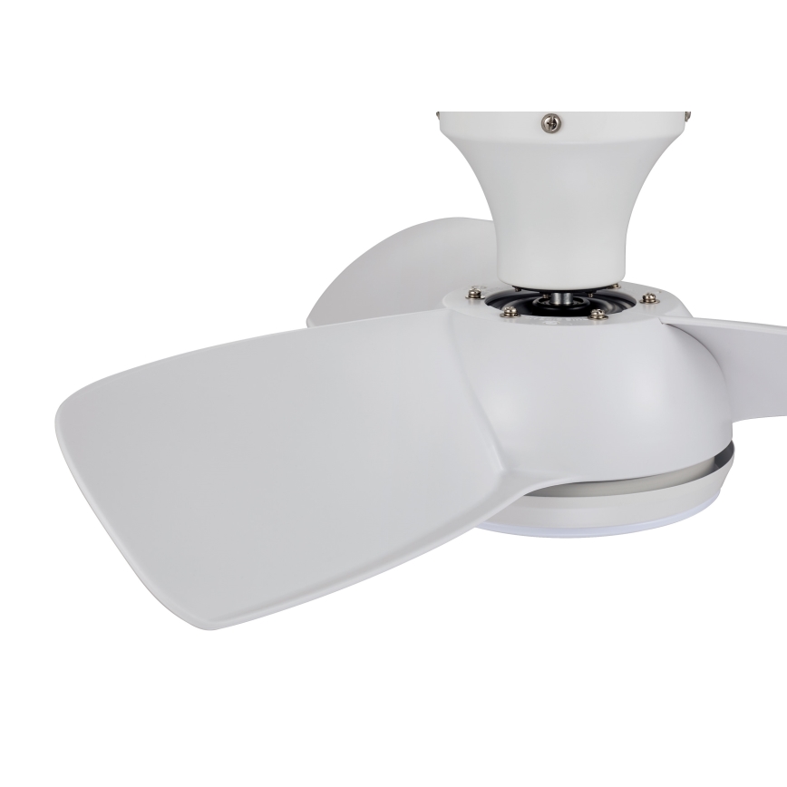 Lucci air 513071 - LED Димируем таванен вентилатор SYROS LED/18W/230V 3000/4000/6000K бял + дистанционно управление