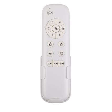Lucci air 513072 - Димируем таванен вентилатор BRONX LED/18W/230V 3000/4000/6000K черен/лъскав хром диам. 132 см + дистанционно управление