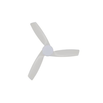 Lucci Air 513073 - LED таванен вентилатор BRONX с възможност за димиране LED/18W/230V 3000/4000/6000K Ø 132 см бял + дистанционно управление