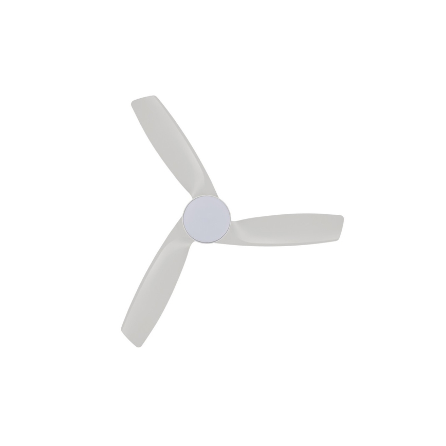 Lucci Air 513073 - LED таванен вентилатор BRONX с възможност за димиране LED/18W/230V 3000/4000/6000K Ø 132 см бял + дистанционно управление