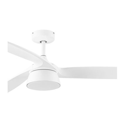 Lucci Air 513073 - LED таванен вентилатор BRONX с възможност за димиране LED/18W/230V 3000/4000/6000K Ø 132 см бял + дистанционно управление
