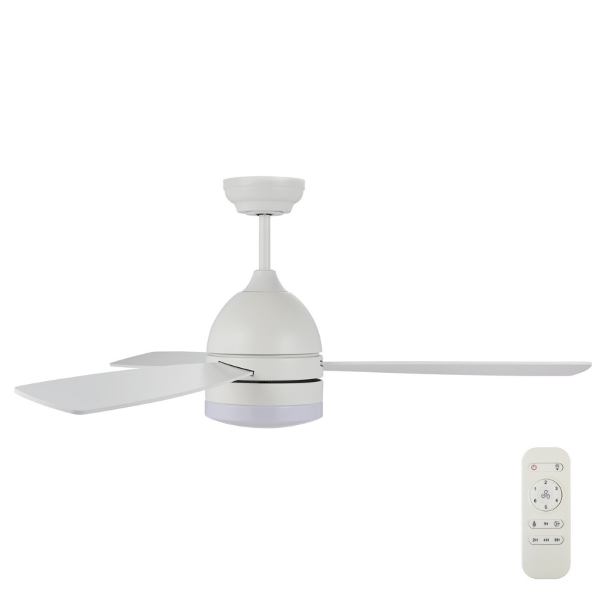 Lucci air 513075 - LED Вентилатор за таван VECTOR LED/25W/230V 3000/4200/6500K бял + дистанционно управление