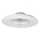 Lucci Air 513200 - LED Димируем плафон с вентилатор OSLO LED/20W/230V 3000/4500/6500K бял + дистанционно управление