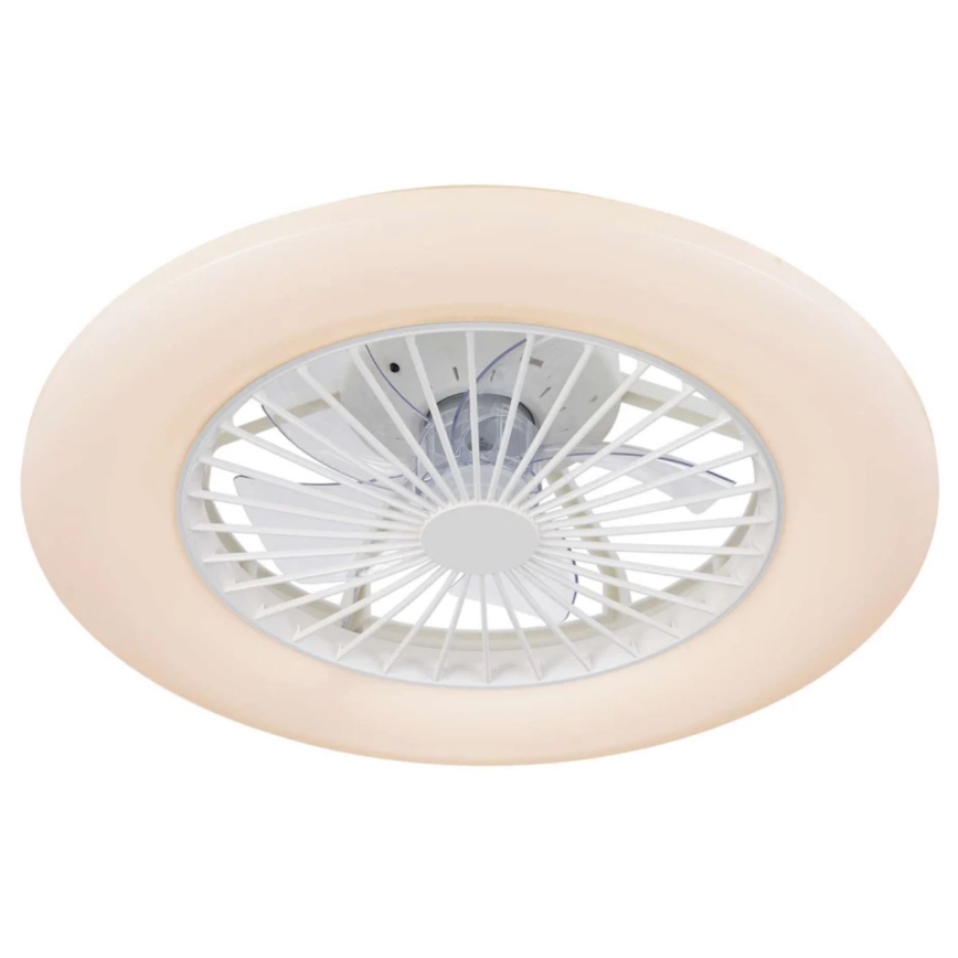 Lucci Air 513200 - LED Димируем плафон с вентилатор OSLO LED/20W/230V 3000/4500/6500K бял + дистанционно управление