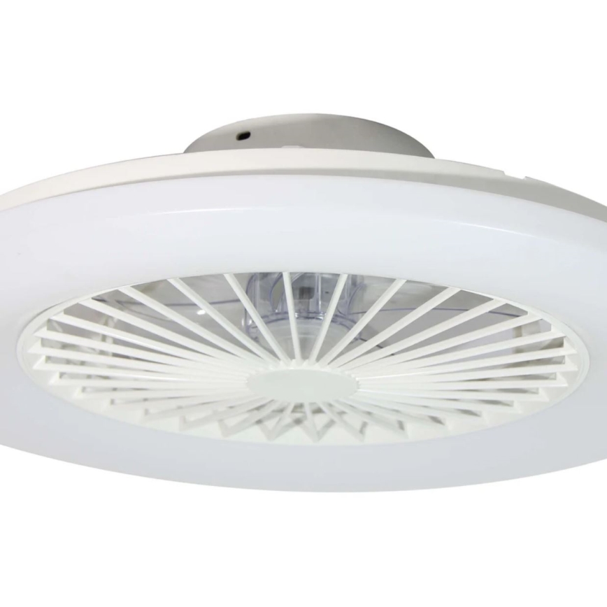Lucci Air 513200 - LED Димируем плафон с вентилатор OSLO LED/20W/230V 3000/4500/6500K бял + дистанционно управление