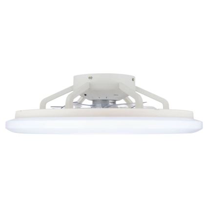 Lucci Air 513200 - LED Димируем плафон с вентилатор OSLO LED/20W/230V 3000/4500/6500K бял + дистанционно управление