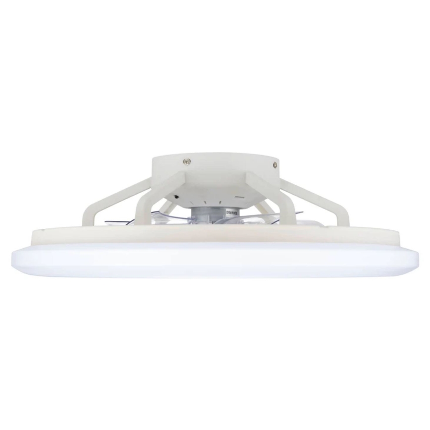Lucci Air 513200 - LED Димируем плафон с вентилатор OSLO LED/20W/230V 3000/4500/6500K бял + дистанционно управление