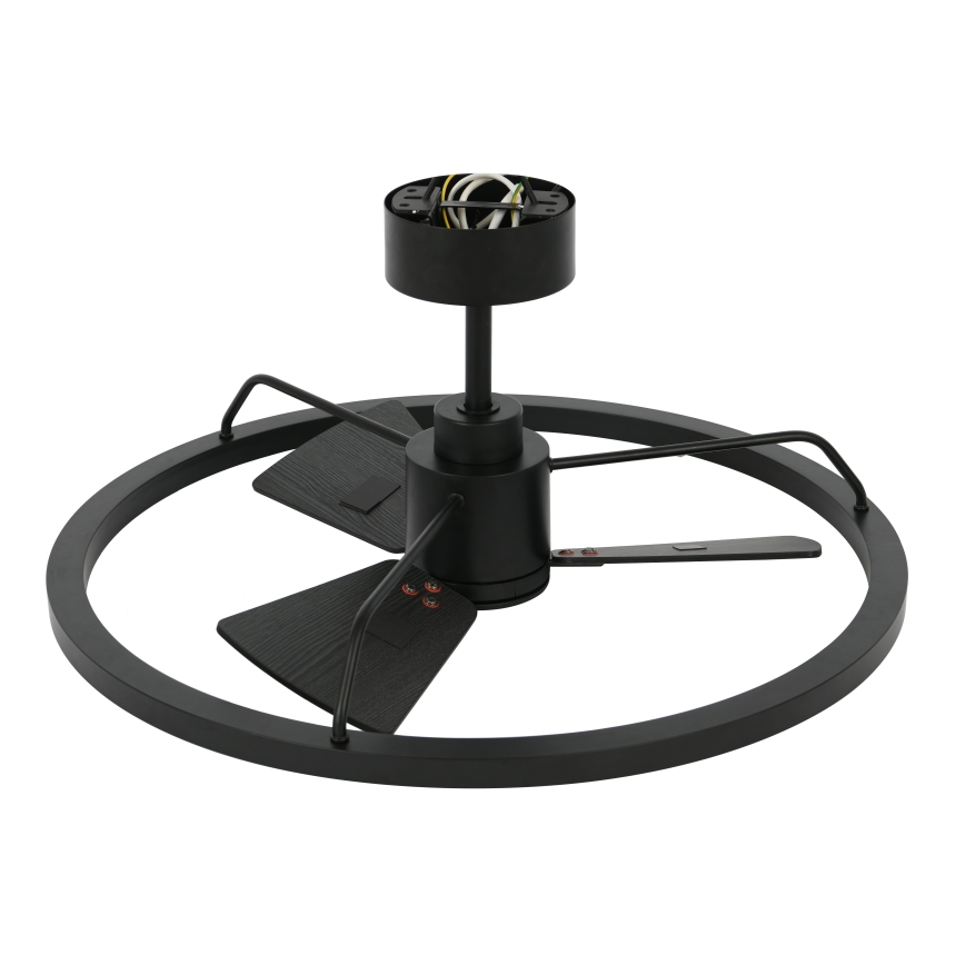 Lucci Air 516124 - LED Димируем таванен вентилатор CESSNA LED/36W/230V 3000/4000/5000K черен + дистанционно управление