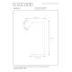 Lucide 03525/01/30 - Настолна лампа LESLEY 1xGU10/35W/230V