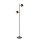 Lucide 03703/10/30 - LED Димируема Стояща лампа SKANSKA-LED 2xLED/5W/230V черна