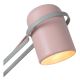 Lucide 05535/01/66 - Детска настолна лампа с щипка BASTIN 1xE14/25W/230V розова