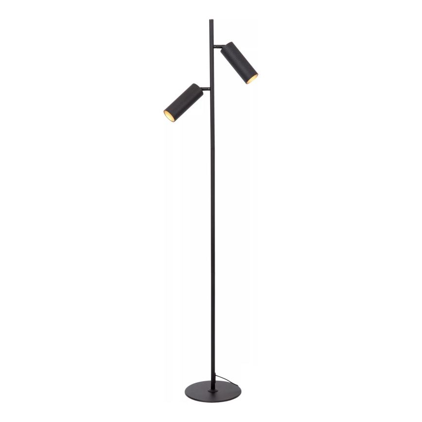 Lucide 09739/02/30 - Лампион CLUBS 2xGU10/40W/230V черен