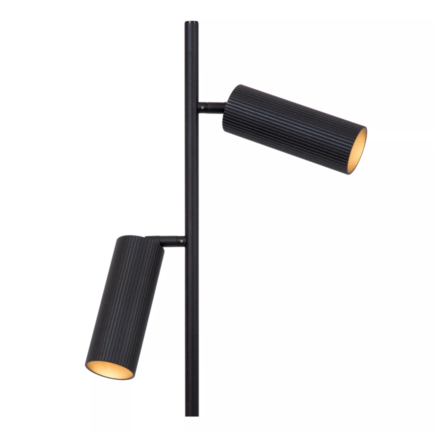 Lucide 09739/02/30 - Лампион CLUBS 2xGU10/40W/230V черен