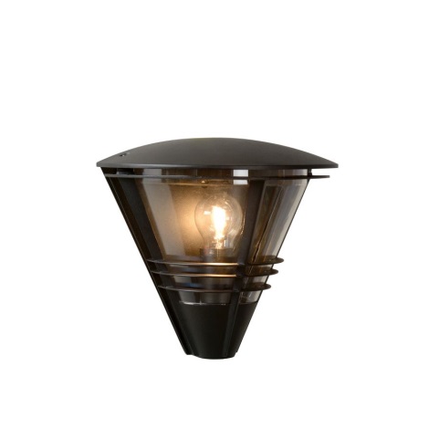 Lucide 11812/01/30 - Екстериорна Стенна лампа LIVIA 1xE27/60W/230V черно IP44