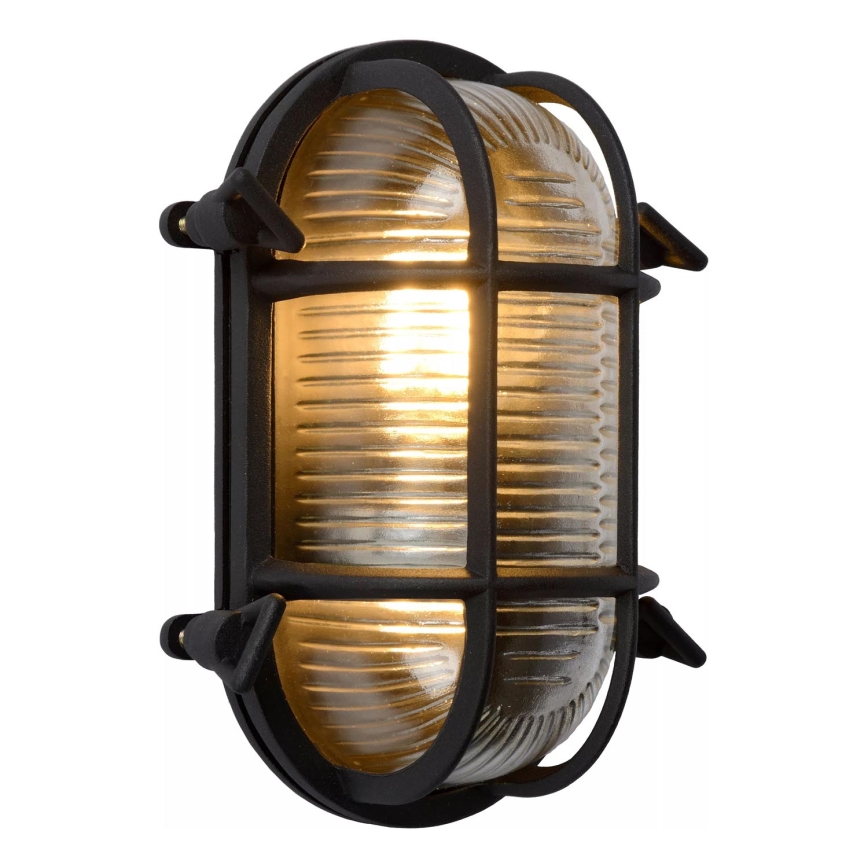 Lucide 11891/20/30 - Екстериорен аплик DUDLEY 1xE27/40W/230V IP65 черен