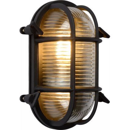Lucide 11891/20/30 - Екстериорен аплик DUDLEY 1xE27/40W/230V IP65 черен