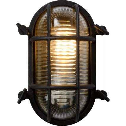 Lucide 11891/20/30 - Екстериорен аплик DUDLEY 1xE27/40W/230V IP65 черен