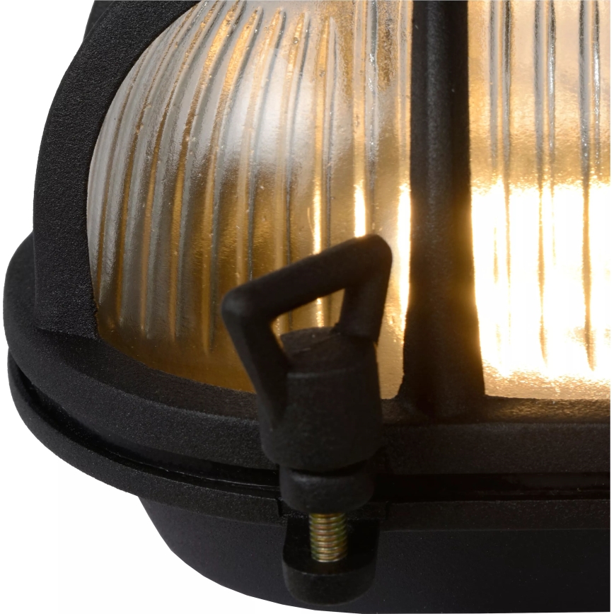 Lucide 11891/20/30 - Екстериорен аплик DUDLEY 1xE27/40W/230V IP65 черен
