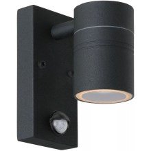Lucide 14866/05/30 - LED Екстериорна лампа със сензор ARNE-LED 1xGU10/5W/230V IP44