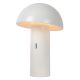 Lucide 15599/06/31 - LED Димируема Настолна лампа FUNGO LED/7,5W/230V бяла