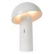 Lucide 15599/06/31 - LED Димируема Настолна лампа FUNGO LED/7,5W/230V бяла