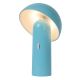 Lucide 15599/06/68 - LED Димируема Настолна лампа FUNGO LED/7,5W/230V синя