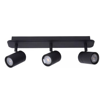 Lucide 26958/15/30 - LED Димируем баня спот LENNERT 3xGU10/5W/230V IP44 черен