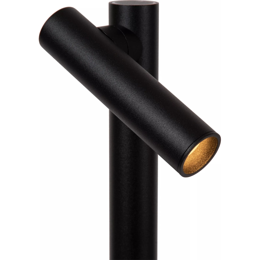 Lucide 27703/04/30 - LED Димируем докосване екстериорен лампа ANTRIM 2xLED/2,2W/4V 400 mAh IP54 черен